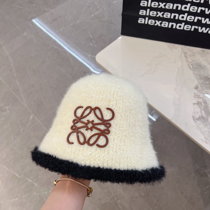 Loewe Womens Bucket Hat Luxury Brand Design Loewe Hats with Original Box Whatsapp 【+1-3239614486】