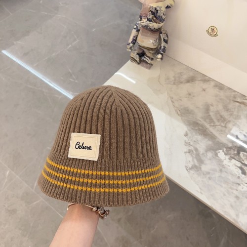 Celine Womens Hats Luxury Brand Design Celine Knit  Bucket Hat with Original Box Whatsapp 【+1-3239614486】