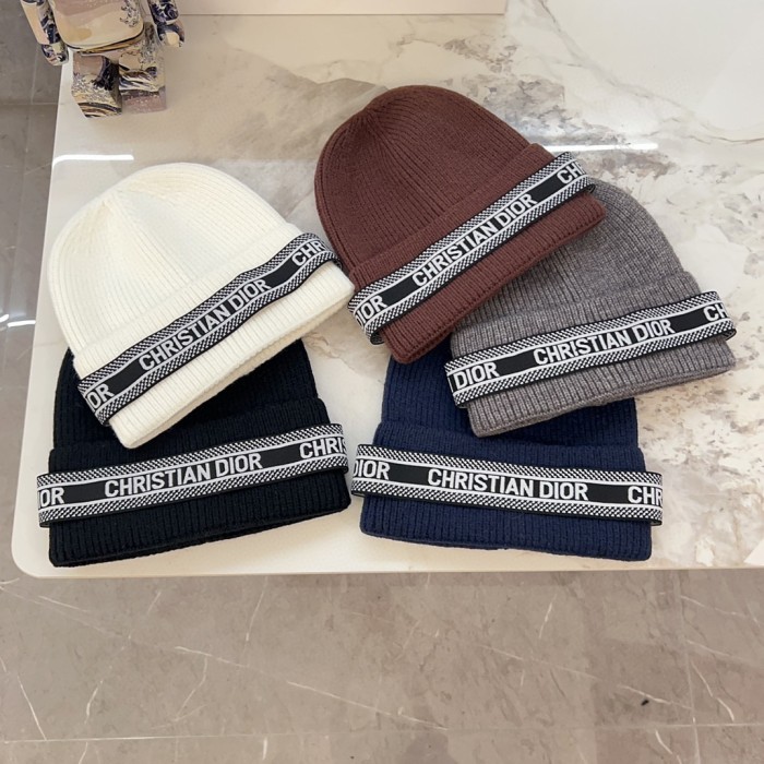 Dior Men Womens Knit Hat Luxury Brand Design Dior Cap with Original Box Whatsapp 【+1-3239614486】