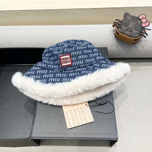Miumiu Womens Cap Bucket Hat Luxury Brand with Original Box Whatsapp 【+1-3239614486】