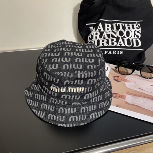 Miumiu Womens Cap Bucket Hat Luxury Brand with Original Box Whatsapp 【+1-3239614486】