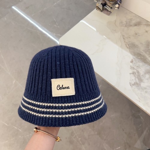 Celine Womens Hats Luxury Brand Design Celine Knit  Bucket Hat with Original Box Whatsapp 【+1-3239614486】