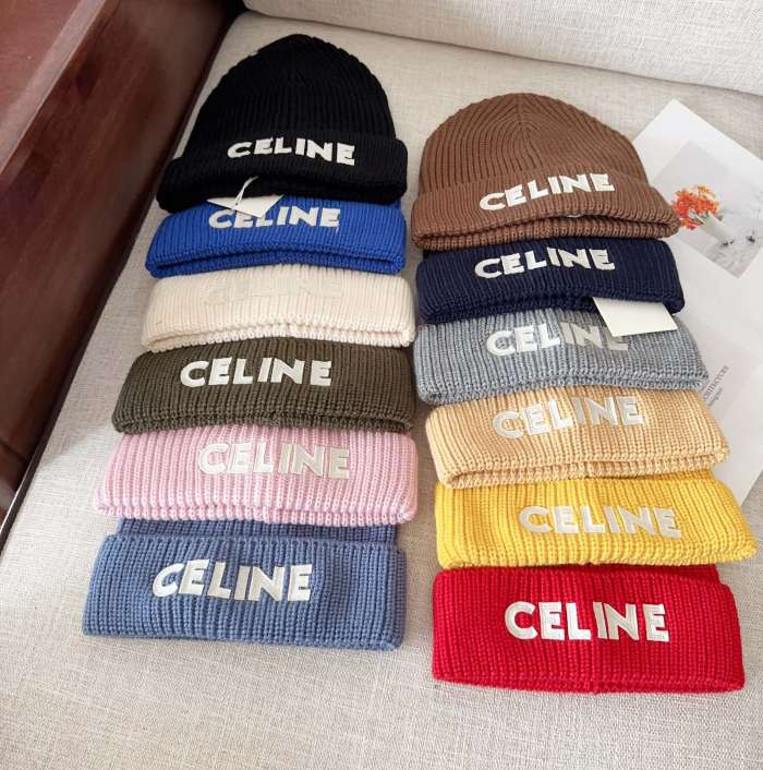 Celine Men Womens Hats Luxury Brand Design Celine Knit Hat with Original Box Whatsapp 【+1-3239614486】