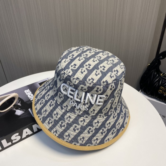 Celine Womens Hats Luxury Brand Design Celine Bucket Hat with Original Box Whatsapp 【+1-3239614486】