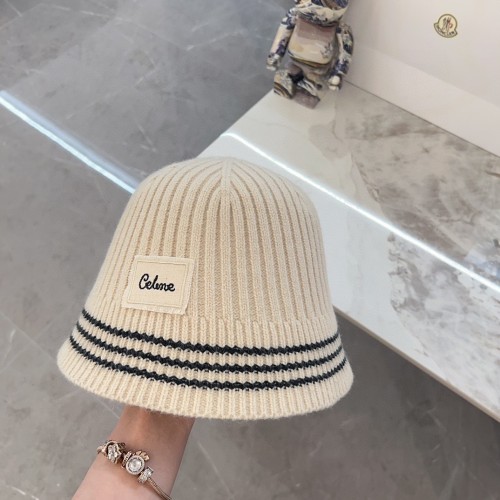 Celine Womens Hats Luxury Brand Design Celine Knit  Bucket Hat with Original Box Whatsapp 【+1-3239614486】