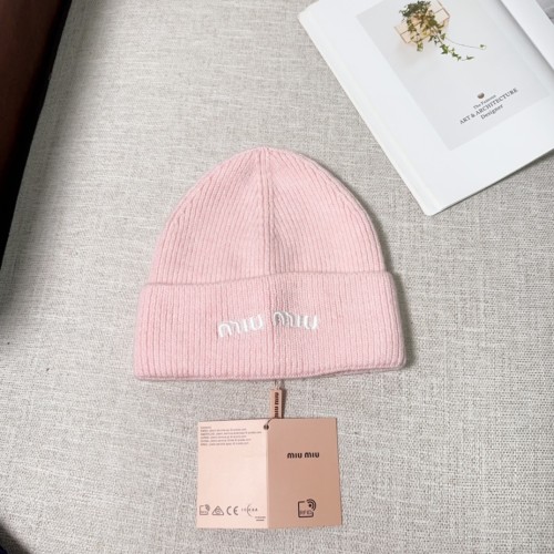 Miumiu Womens Cap Knit Hat Luxury Brand with Original Box Whatsapp 【+1-3239614486】