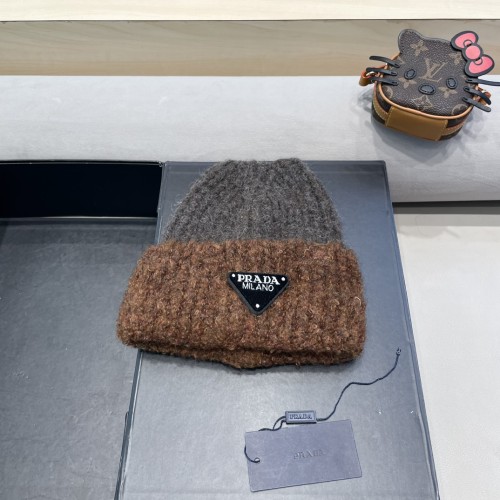 Prada Men Womens Hats Luxury Brand Design Prada Knit Hat with Original Box Whatsapp【+1-3239614486】