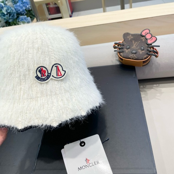 Moncler Womens Hats Luxury Brand Design Moncler Bucket Hat with Original Box Whatsapp【+1-3239614486】
