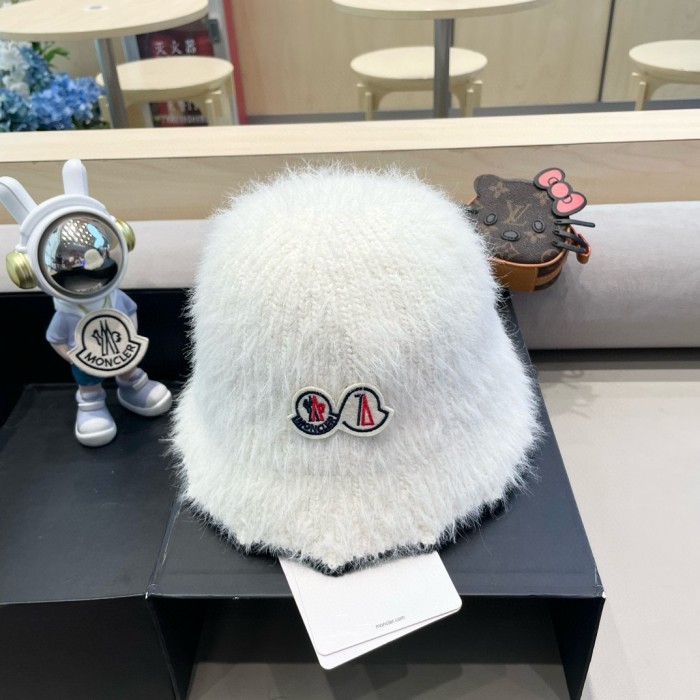 Moncler Womens Hats Luxury Brand Design Moncler Bucket Hat with Original Box Whatsapp【+1-3239614486】