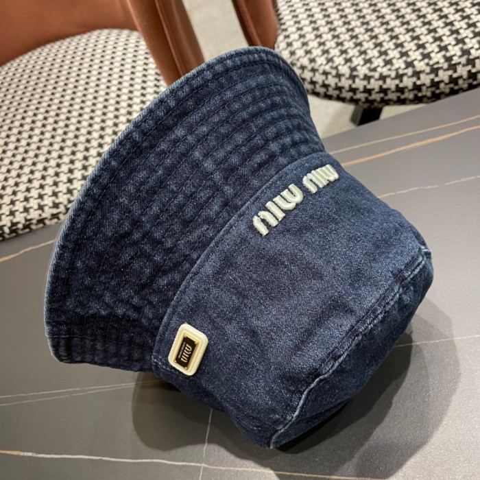 Miumiu Womens Cap Bucket Hat Luxury Brand with Original Box Whatsapp 【+1-3239614486】