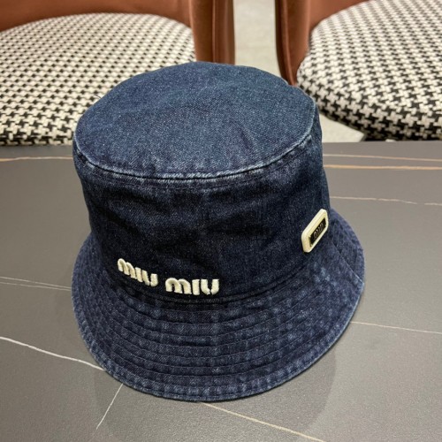 Miumiu Womens Cap Bucket Hat Luxury Brand with Original Box Whatsapp 【+1-3239614486】