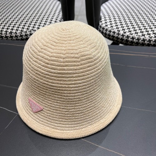Prada Womens Hats Luxury Brand Design Prada Bucket Hat with Original Box Whatsapp【+1-3239614486】