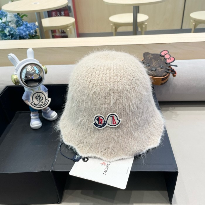 Moncler Womens Hats Luxury Brand Design Moncler Bucket Hat with Original Box Whatsapp【+1-3239614486】