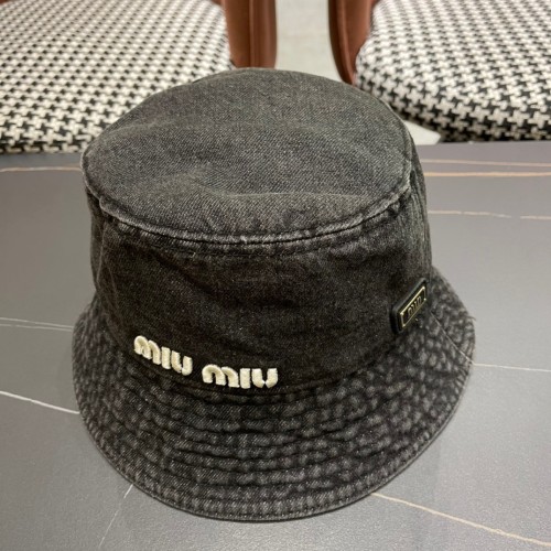 Miumiu Womens Cap Bucket Hat Luxury Brand with Original Box Whatsapp 【+1-3239614486】