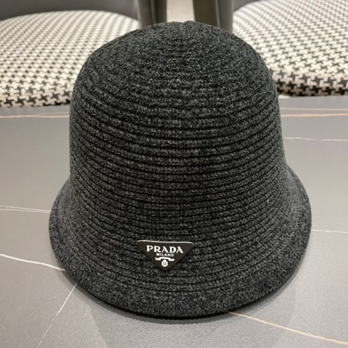 Prada Womens Hats Luxury Brand Design Prada Bucket Hat with Original Box Whatsapp【+1-3239614486】