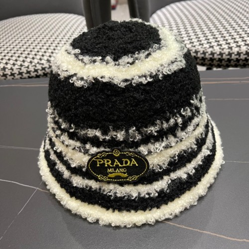 Prada Womens Hats Luxury Brand Design Prada Bucket Hat with Original Box Whatsapp【+1-3239614486】