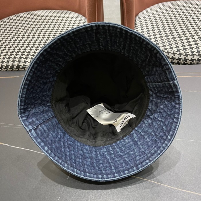 Miumiu Womens Cap Bucket Hat Luxury Brand with Original Box Whatsapp 【+1-3239614486】