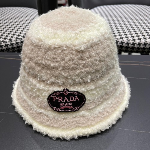 Prada Womens Hats Luxury Brand Design Prada Bucket Hat with Original Box Whatsapp【+1-3239614486】