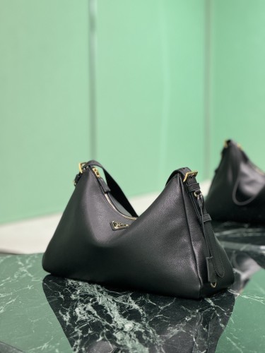 Prada Mens Womens Unisex Shoulder Bags Luxury Brand Prada Aimée large leather shoulder bag with Original Box Whatsapp【+1-3239614486】