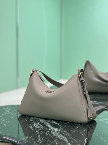 Prada Mens Womens Unisex Shoulder Bags Luxury Brand Prada Aimée large leather shoulder bag with Original Box Whatsapp【+1-3239614486】