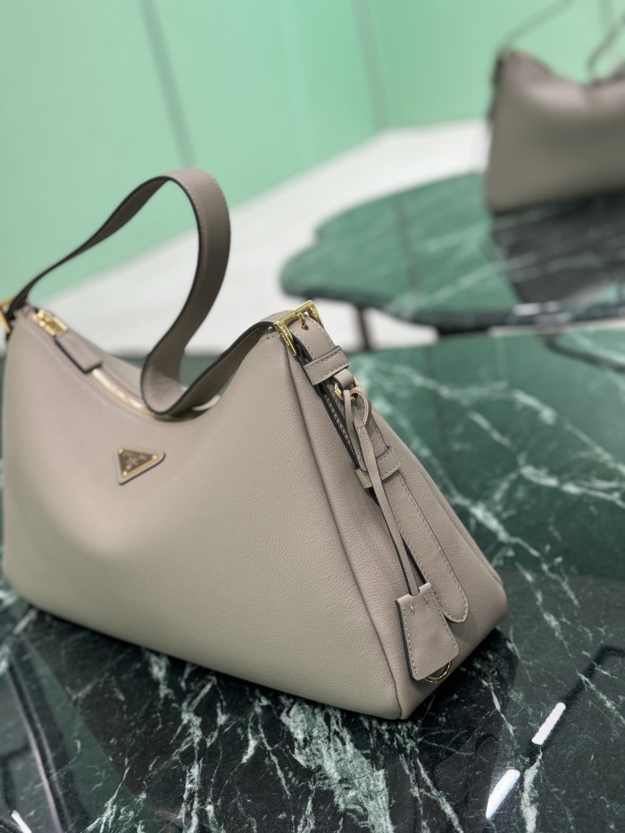 Prada Mens Womens Unisex Shoulder Bags Luxury Brand Prada Aimée large leather shoulder bag with Original Box Whatsapp【+1-3239614486】