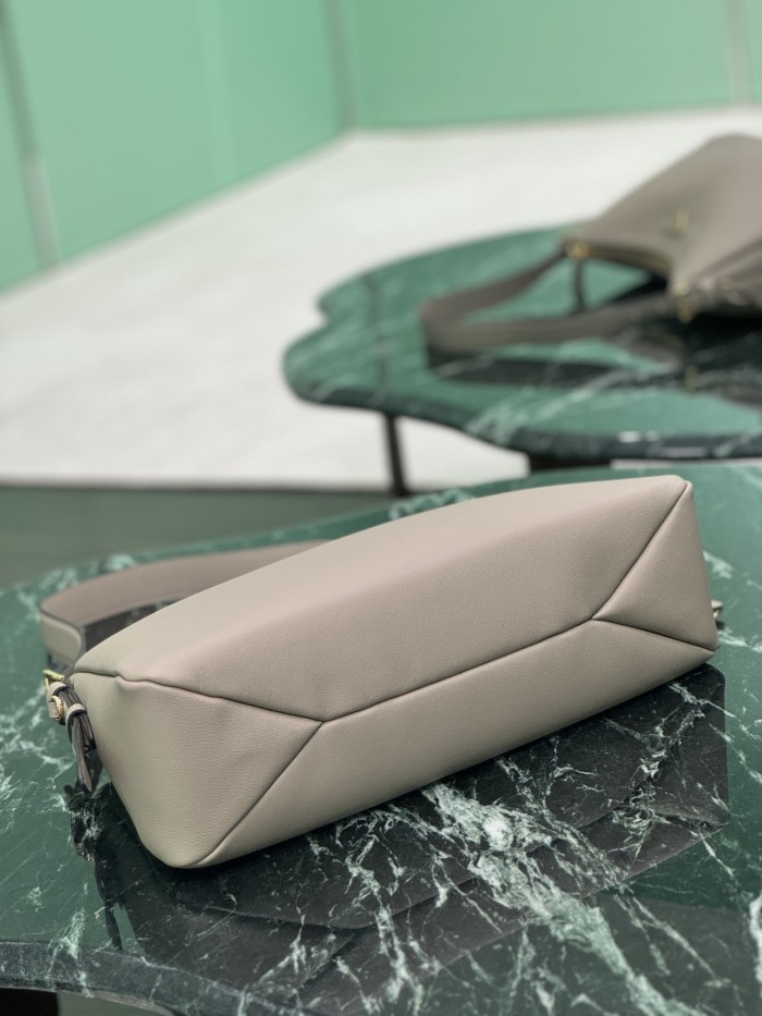 Prada Mens Womens Unisex Shoulder Bags Luxury Brand Prada Aimée large leather shoulder bag with Original Box Whatsapp【+1-3239614486】