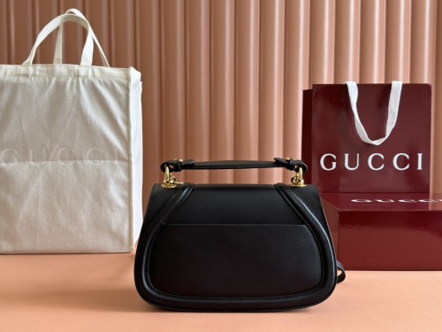 Gucci Womens Bags Shoulder Messenger Bag Luxury Brand GG GUCCI BLONDIE SMALL TOP HANDLE BAG with Original Box ‎815714 AAEC2 1000