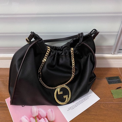 Gucci Womens Bags Shoulder Messenger Bag Luxury Brand Gucci Blondie large tote bag 747372 AACW0 2253 whatsapp【+1-3239614486】