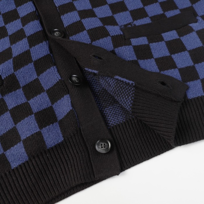 Louis Vuitton Men Womens Sweater Knitwear Luxury Brand Mens Knit Cardigan Top Quality Whatsapp【+1-3239614486】