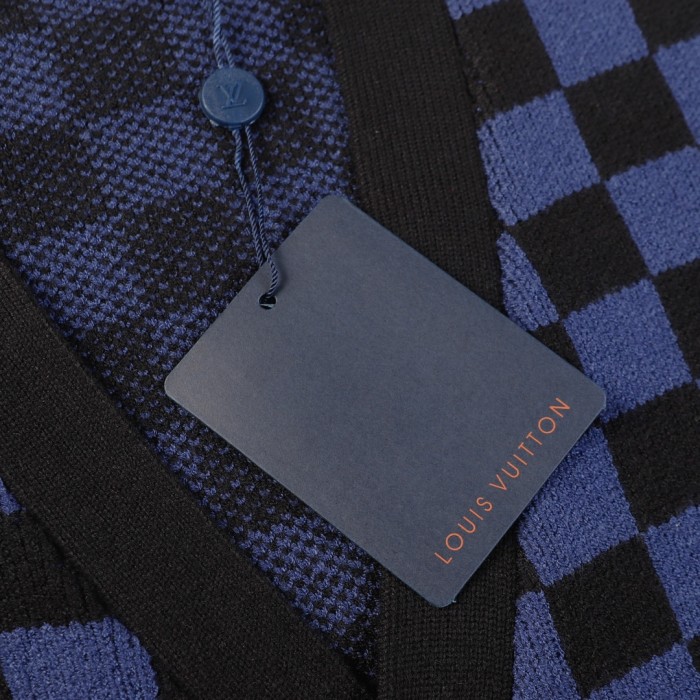 Louis Vuitton Men Womens Sweater Knitwear Luxury Brand Mens Knit Cardigan Top Quality Whatsapp【+1-3239614486】