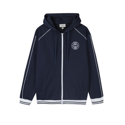 Gucci Womens Mens Zip Hoodie Coat Luxury Brand Mens Sweatshirt Winter Fashion Whatsapp【+1-3239614486】
