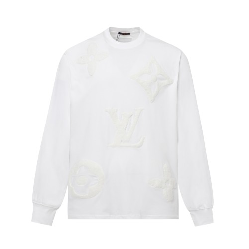 Louis Vuitton Luxury Brand Men Womens Long Sleeve T-Shirt Whatsapp 【+1-3239614486】