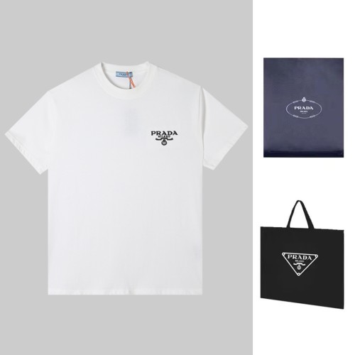 Prada Luxury Brand Men Womens Short Sleeve T-Shirt Whatsapp 【+1-3239614486】