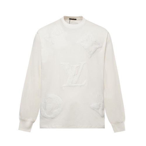 Louis Vuitton Luxury Brand Men Womens Long Sleeve T-Shirt Whatsapp 【+1-3239614486】