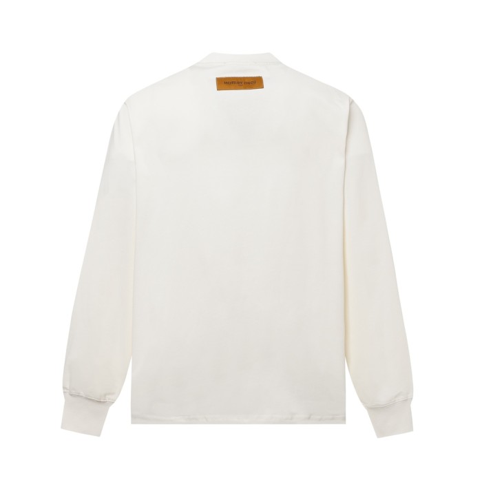 Louis Vuitton Luxury Brand Men Womens Long Sleeve T-Shirt Whatsapp 【+1-3239614486】