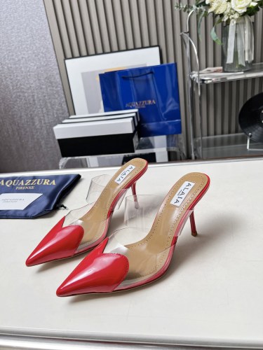 Alaia Women Fashion Shoes Pumps Luxury Brand Genuine Leather Sole with Original Box 9cm Heel Whatsapp【+1-3239614486】