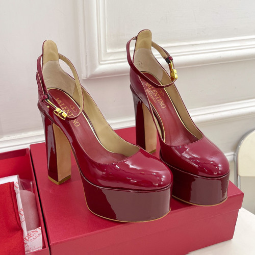 Valentino Garavani Women Fashion Shoes Pumps Luxury Brand Vlogo Signature Calfskin with Original Box 15cm Heel Whatsapp【+1-3239614486】