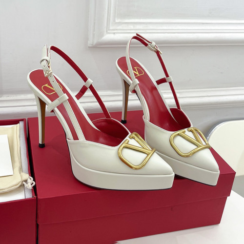Valentino Garavani Women Fashion Shoes Pumps Luxury Brand Vlogo Signature Calfskin with Original Box 11cm Heel Whatsapp【+1-3239614486】