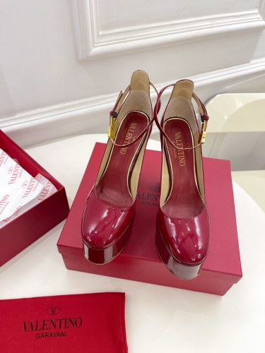 Valentino Garavani Women Fashion Shoes Pumps Luxury Brand Vlogo Signature Calfskin with Original Box 15cm Heel Whatsapp【+1-3239614486】