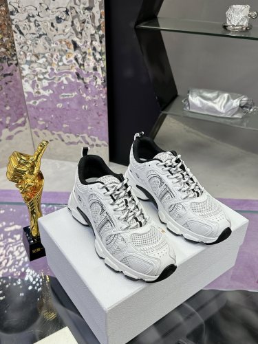 Dior Womens Shoes Sneakers Casual Luxury Brand Dior Chrono Sneaker Mesh with Leather-Effect Panels with Original Box KCK414TXX_S15U whatsapp【+1-3239614486】