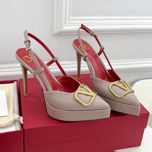 Valentino Garavani Women Fashion Shoes Pumps Luxury Brand Vlogo Signature Calfskin with Original Box 11cm Heel Whatsapp【+1-3239614486】