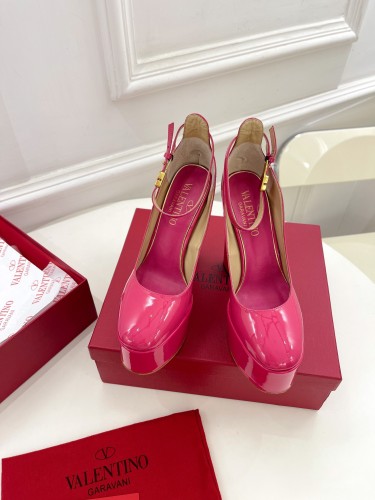 Valentino Garavani Women Fashion Shoes Pumps Luxury Brand Vlogo Signature Calfskin with Original Box 15cm Heel Whatsapp【+1-3239614486】