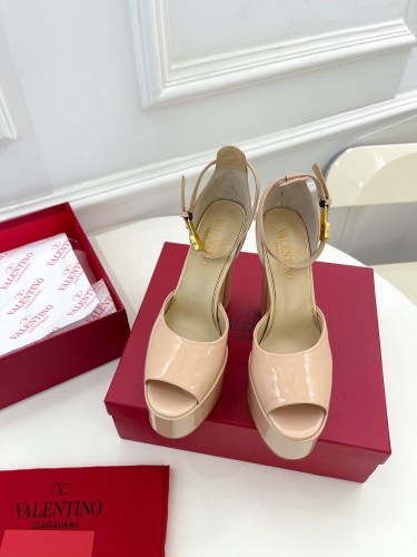 Valentino Garavani Women Fashion Shoes Pumps Luxury Brand Vlogo Signature Calfskin with Original Box 15cm Heel Whatsapp【+1-3239614486】