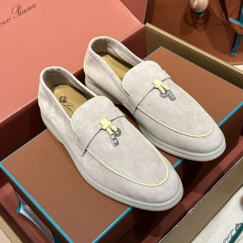 Loro Piana Womens Shoes Loafers Casual Design Luxury Brand Fashion Shoes for Women with Original Box Whatsapp【+1-3239614486】