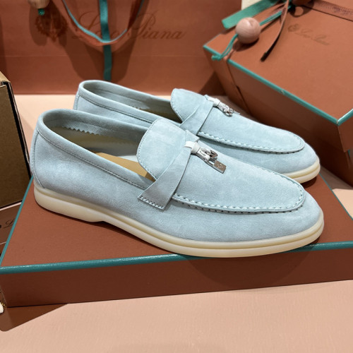 Loro Piana Womens Shoes Loafers Casual Design Luxury Brand Fashion Shoes for Women with Original Box Whatsapp【+1-3239614486】