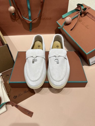 Loro Piana Womens Shoes Loafers Casual Design Luxury Brand Fashion Shoes for Women with Original Box Whatsapp【+1-3239614486】