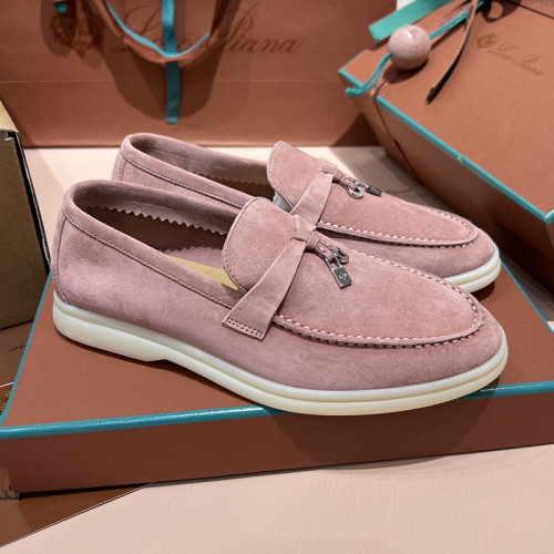 Loro Piana Womens Shoes Loafers Casual Design Luxury Brand Fashion Shoes for Women with Original Box Whatsapp【+1-3239614486】
