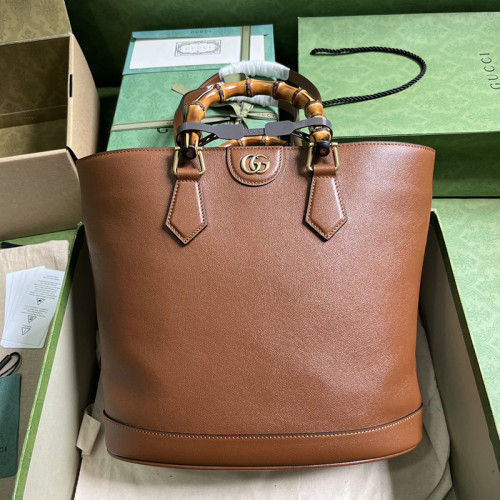 Gucci Womens Bags Shoulder Handbags Luxury Brand Gucci Diana medium tote bag in cuir leather Whatsapp 【+1-3239614486】