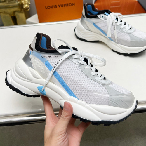 Louis Vuitton Womens Shoes Sneakers Lace-Up Luxury Brand Fashion LV Run 55 Sneaker with Original Box 1ACGOQ Whatsapp 【+1-3239614486】