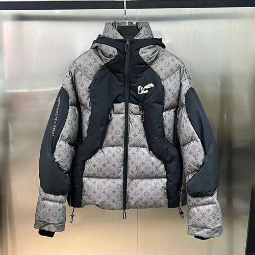 Louis Vuitton Design Mens Womens Winter Windprood Down Jackets Keep Warm 90% White Duck Down whatsapp【+1-3239614486】